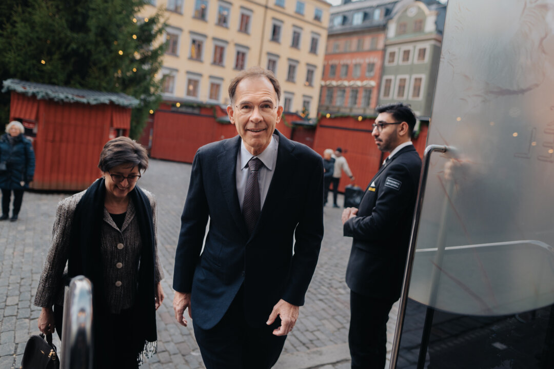 Guido W. Imbens arriving at the Nobel Prize Museum