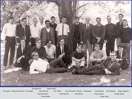 Norman Ramsey's group, Harvard (1966).