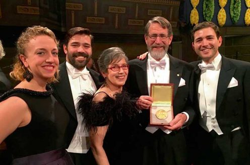 After the Nobel Prize award ceremony